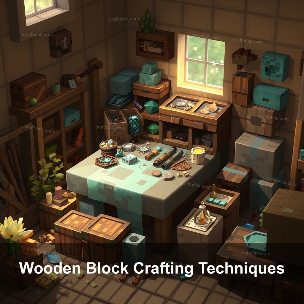 Wooden Block Crafting Techniques