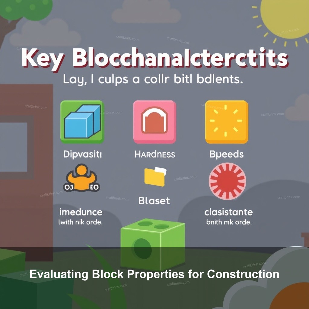 Evaluating Block Properties for Construction