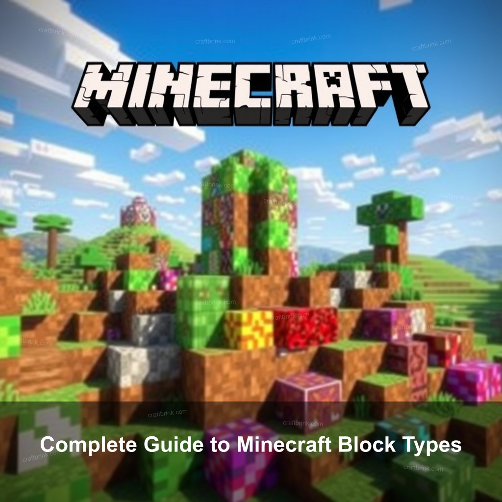 Complete Guide to Minecraft Block Types