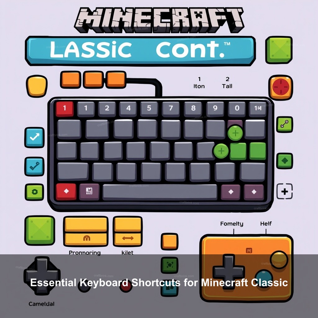 Essential Keyboard Shortcuts for Minecraft Classic