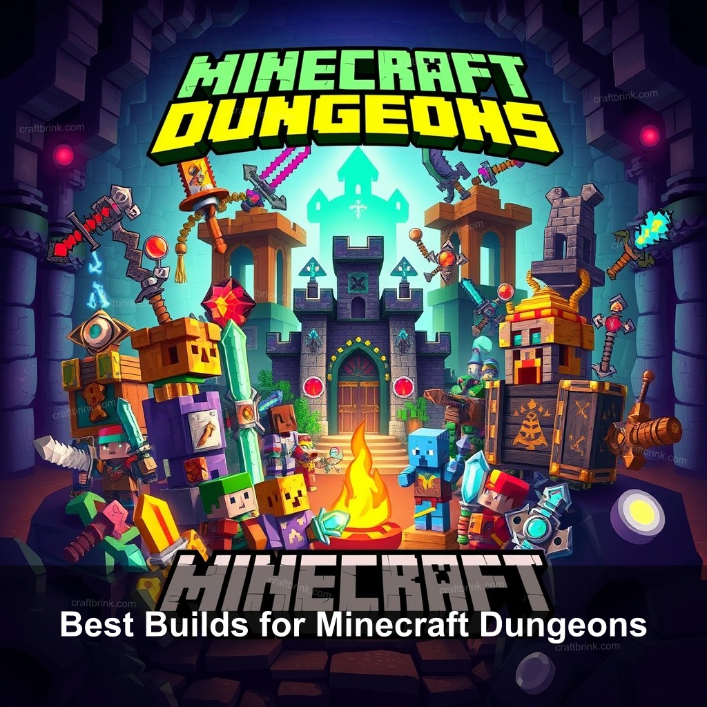 Best Builds for Minecraft Dungeons