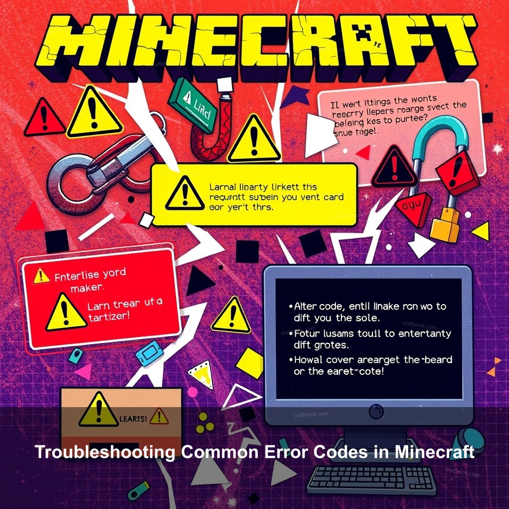 Troubleshooting Common Error Codes in Minecraft