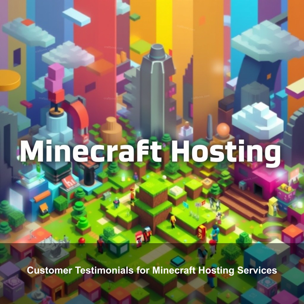 Customer Testimonials for Minecraft Hosting Services