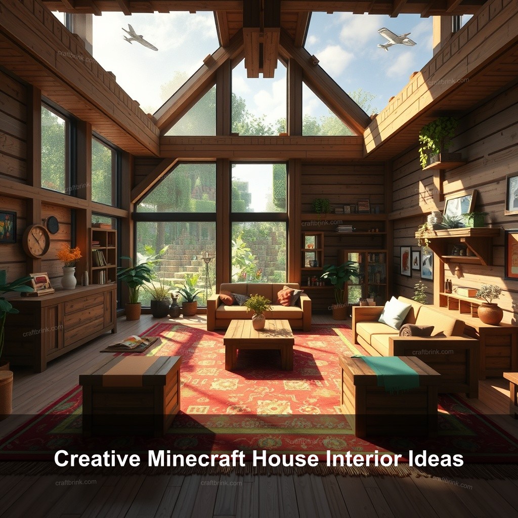 Creative Minecraft House Interior Ideas