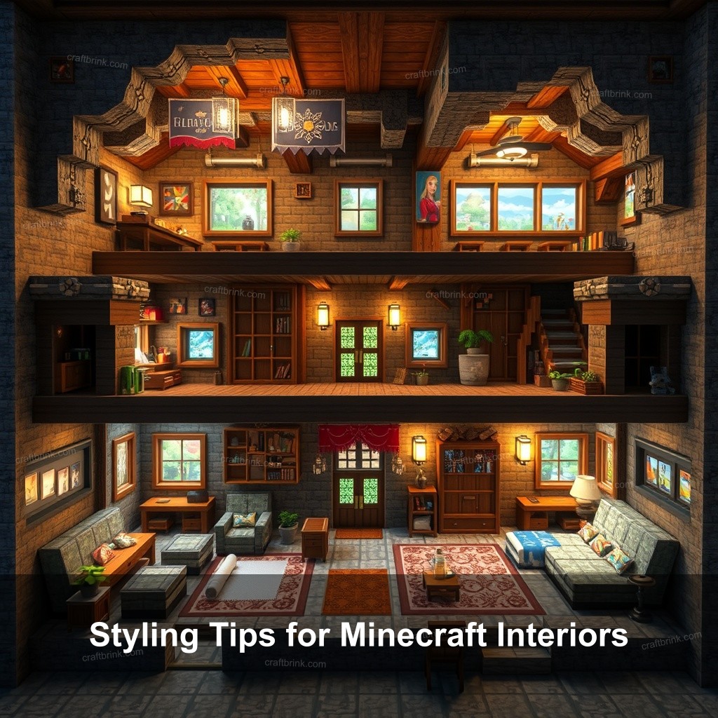 Styling Tips for Minecraft Interiors