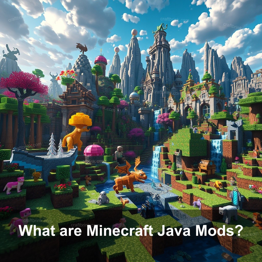 What are Minecraft Java Mods?