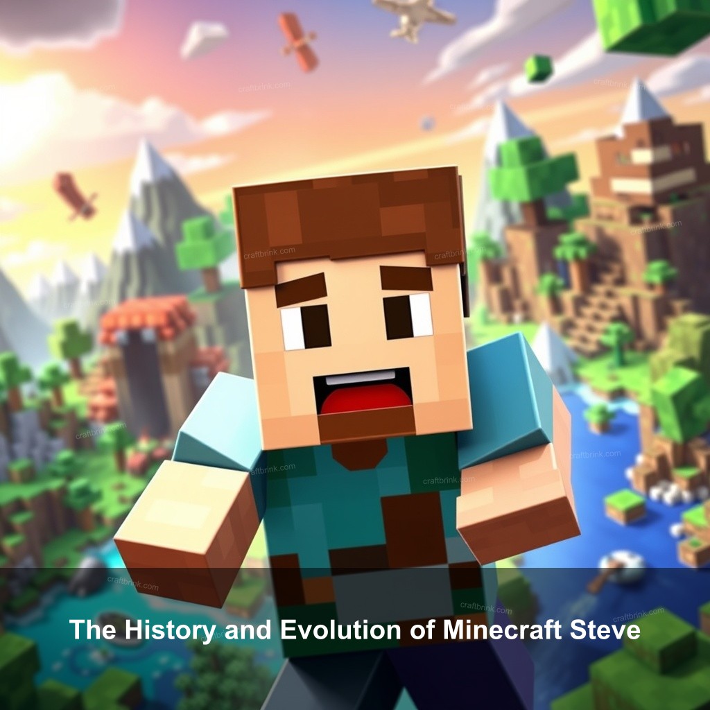 The History and Evolution of Minecraft Steve