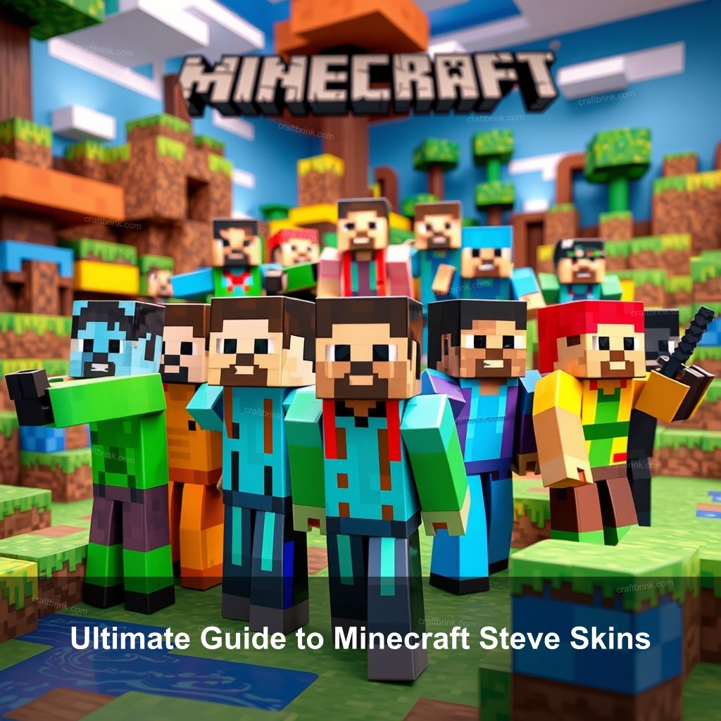 Ultimate Guide to Minecraft Steve Skins