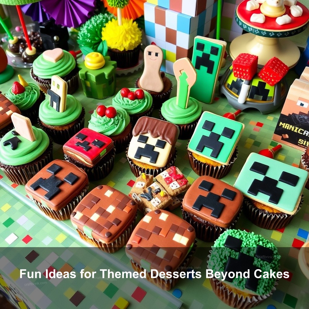 Fun Ideas for Themed Desserts Beyond Cakes