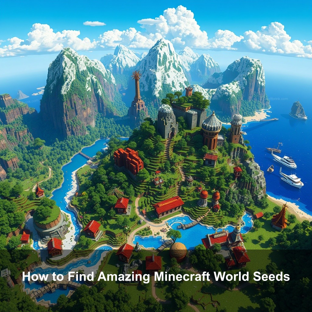 How to Find Amazing Minecraft World Seeds