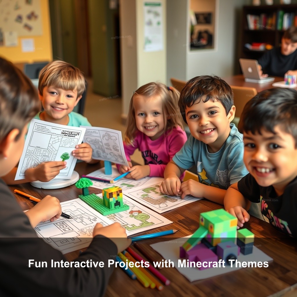 Fun Interactive Projects with Minecraft Themes