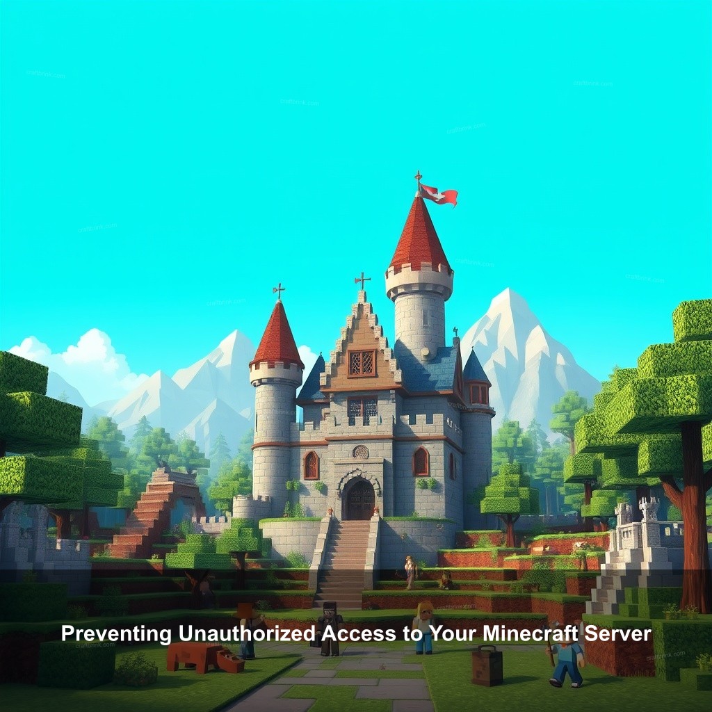 Preventing Unauthorized Access to Your Minecraft Server