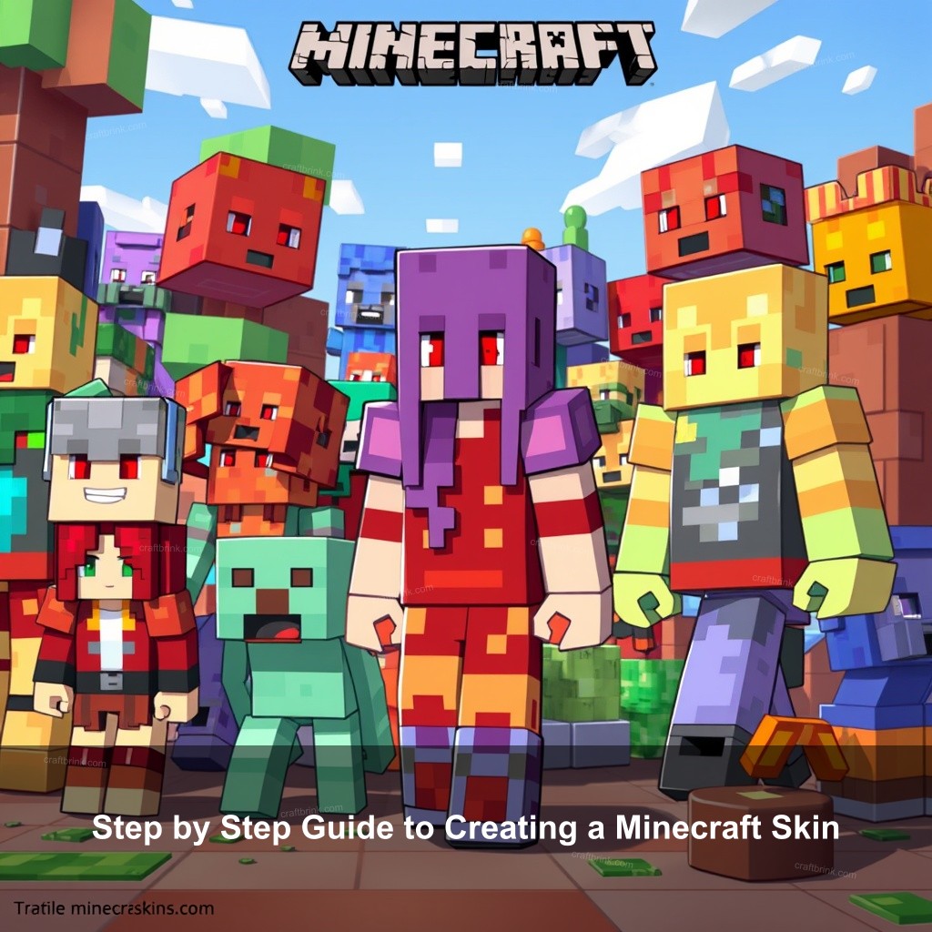 Step by Step Guide to Creating a Minecraft Skin