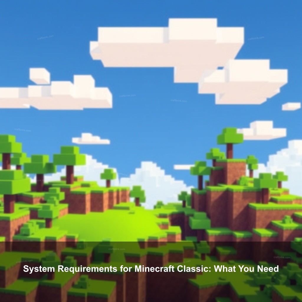 System Requirements for Minecraft Classic: What You Need