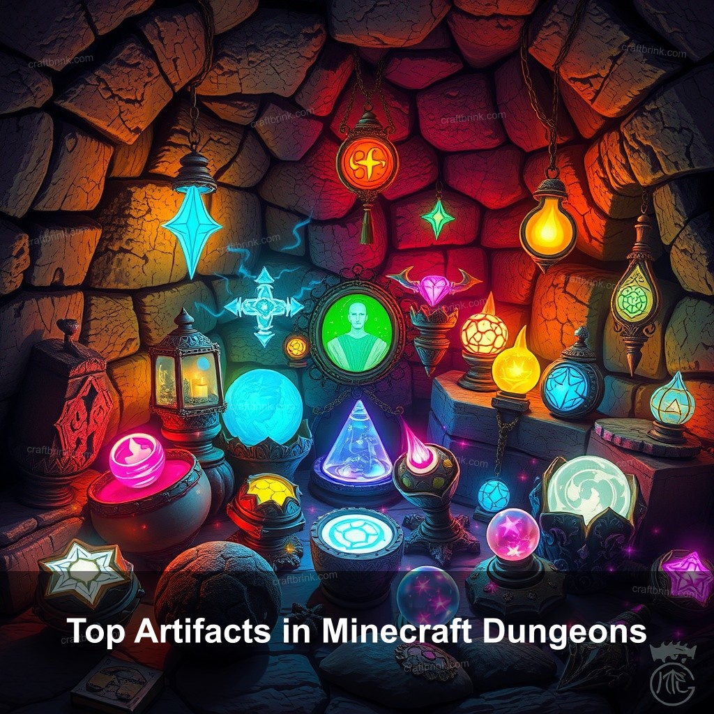 Top Artifacts in Minecraft Dungeons