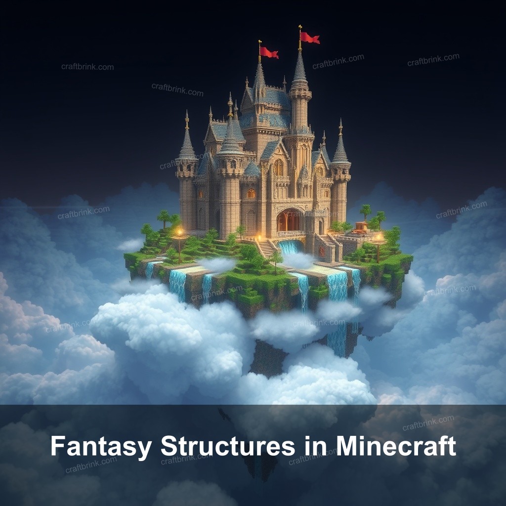 Fantasy Structures in Minecraft