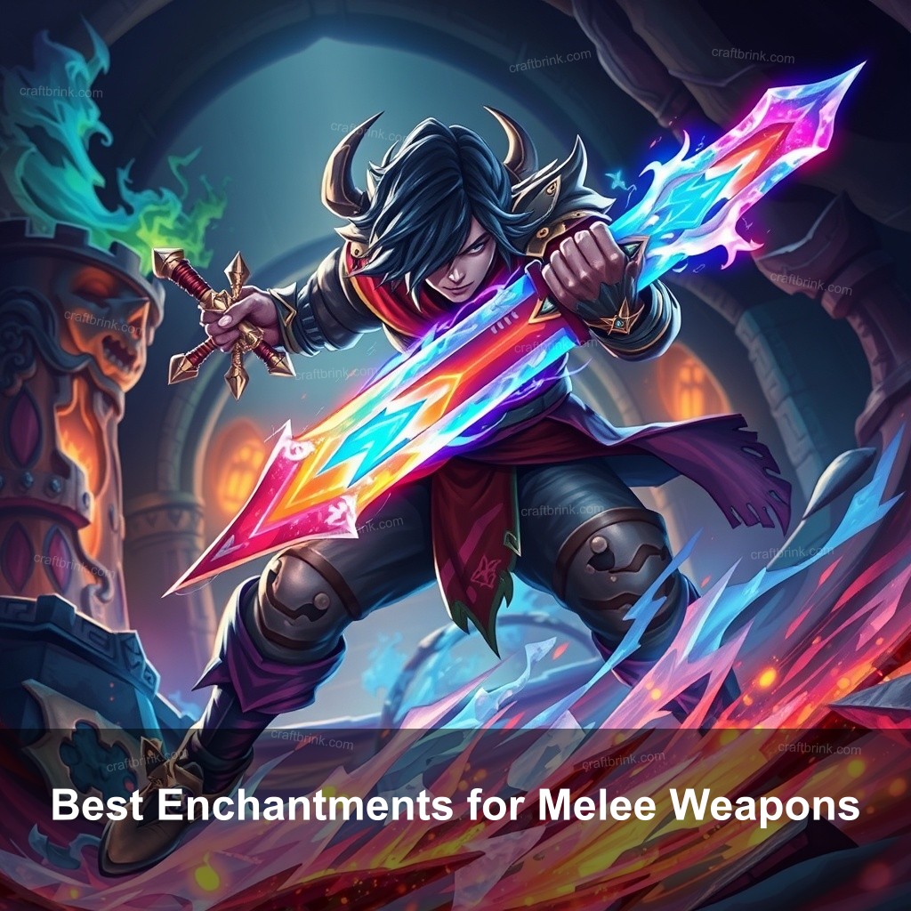 Best Enchantments for Melee Weapons