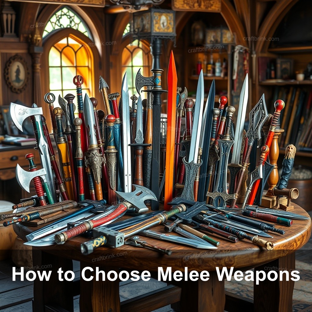 How to Choose Melee Weapons