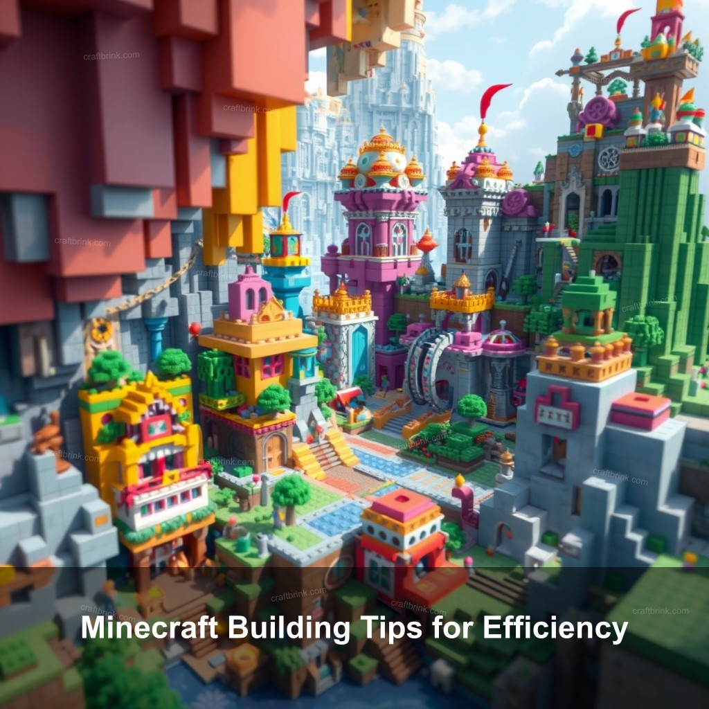 Minecraft Building Tips for Efficiency