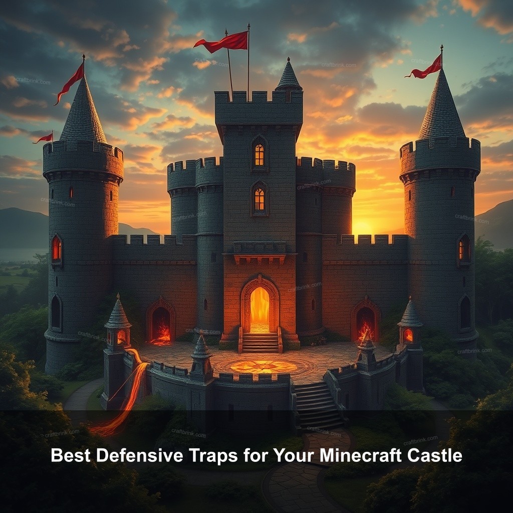 Best Defensive Traps for Your Minecraft Castle