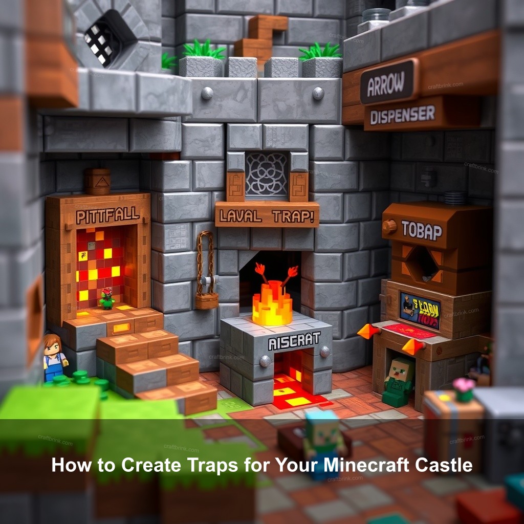 How to Create Traps for Your Minecraft Castle