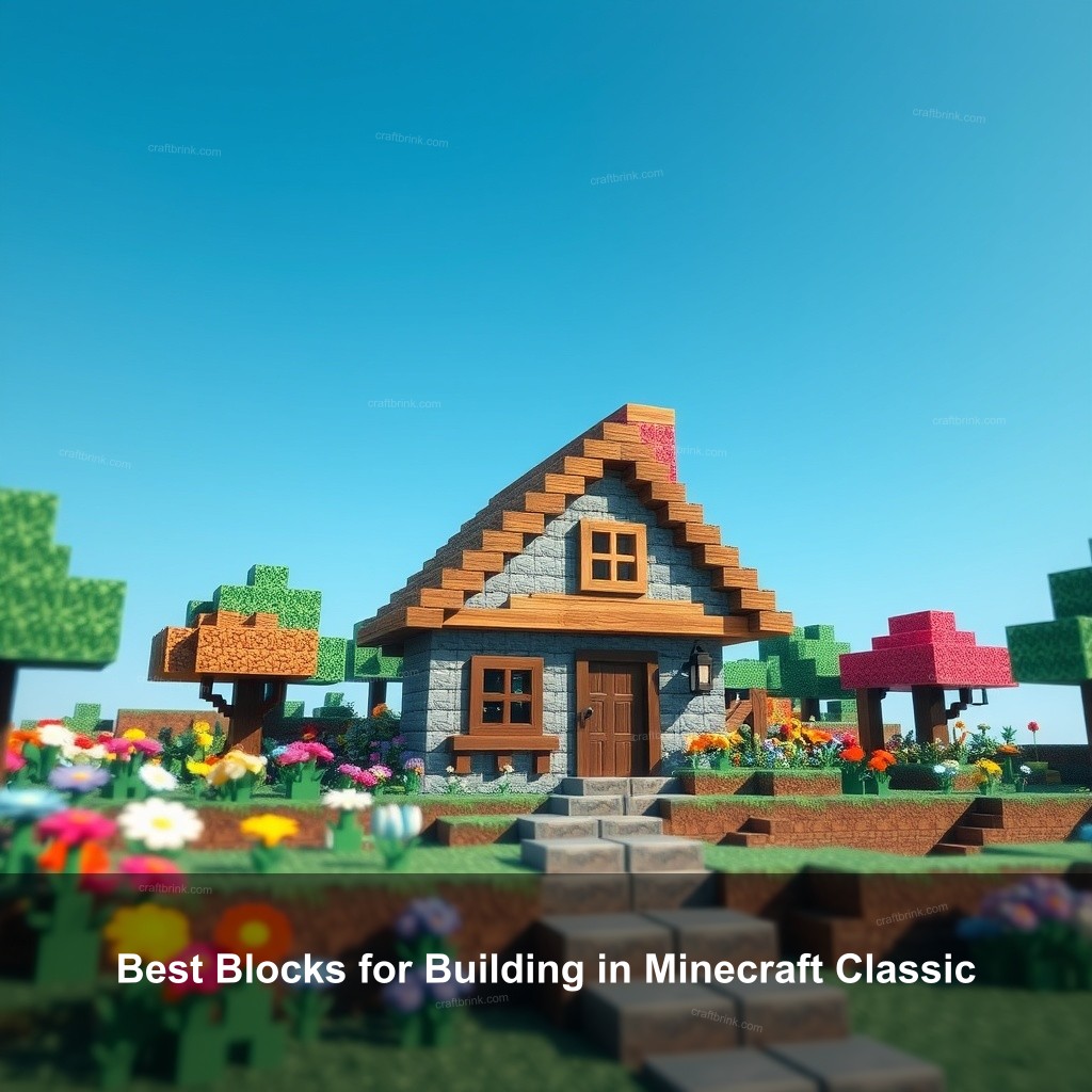 Best Blocks for Building in Minecraft Classic