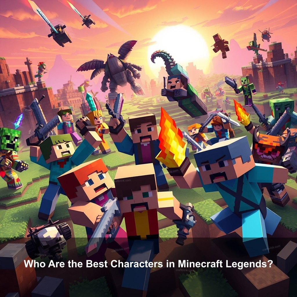 Who Are the Best Characters in Minecraft Legends?