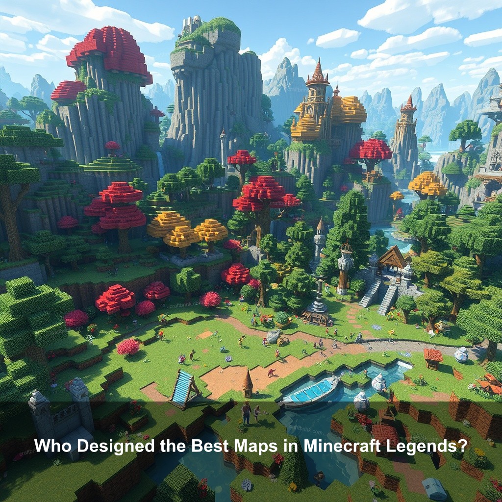 Who Designed the Best Maps in Minecraft Legends?