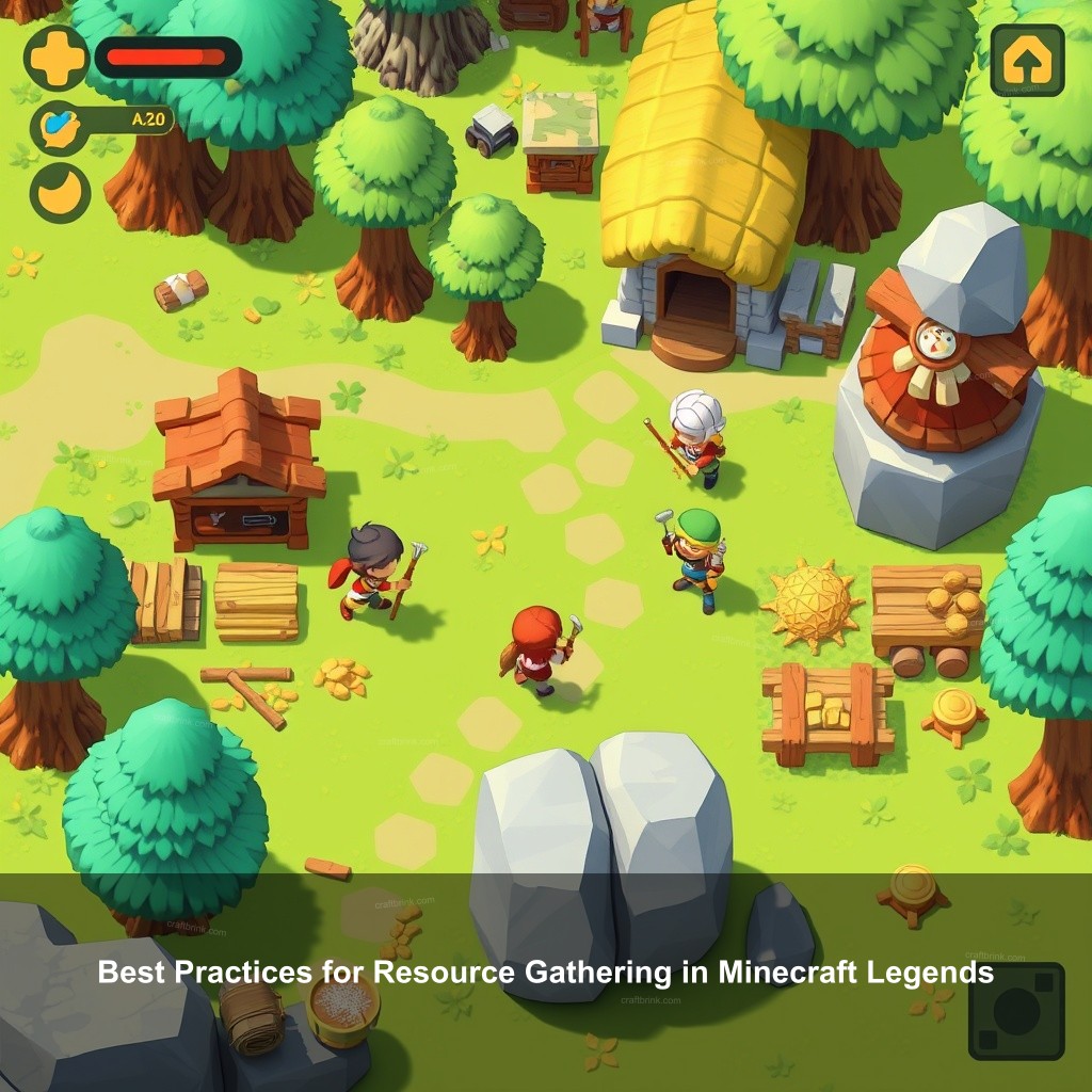 Best Practices for Resource Gathering in Minecraft Legends