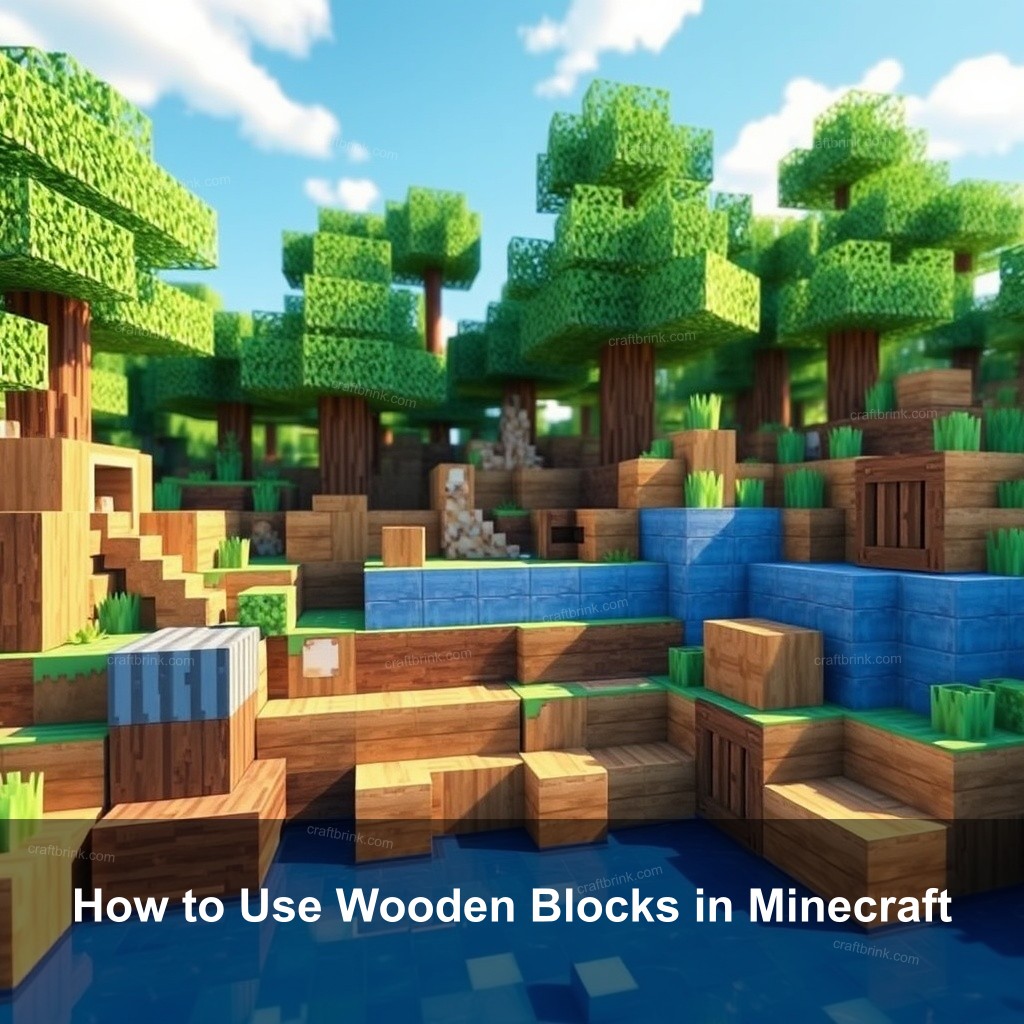 How to Use Wooden Blocks in Minecraft