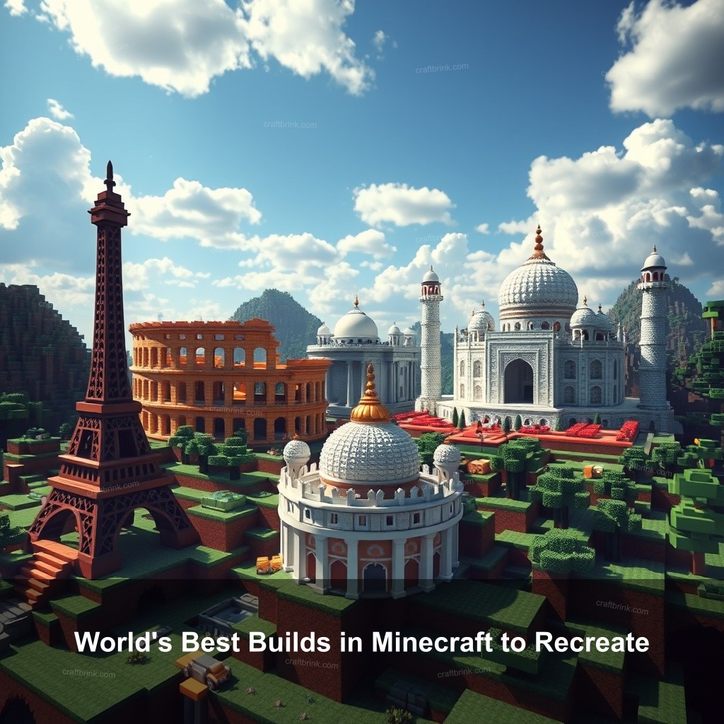 World's Best Builds in Minecraft to Recreate