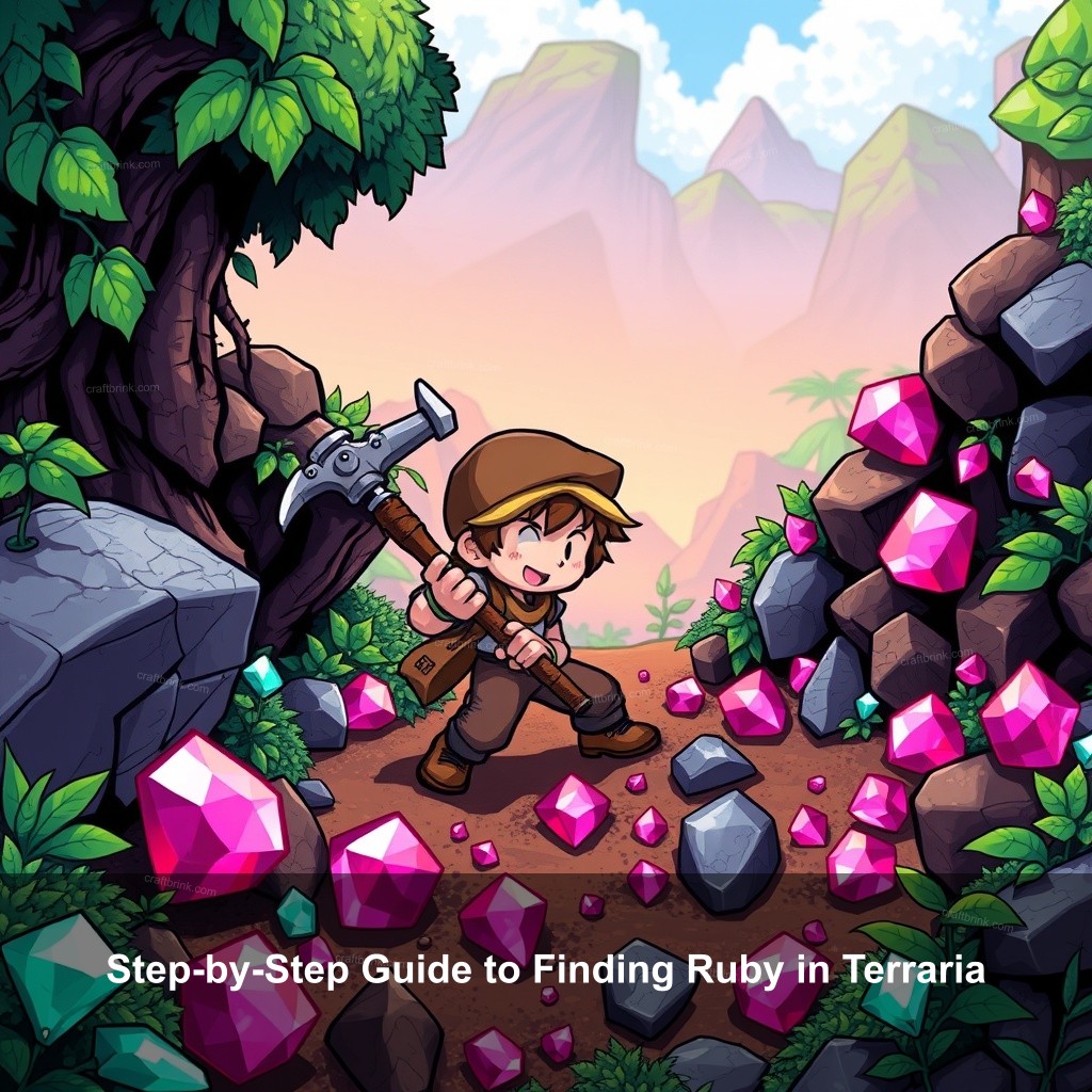 Step-by-Step Guide to Finding Ruby in Terraria