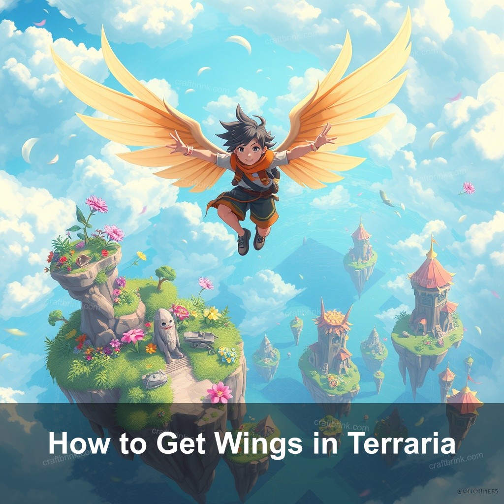 How to Get Wings in Terraria