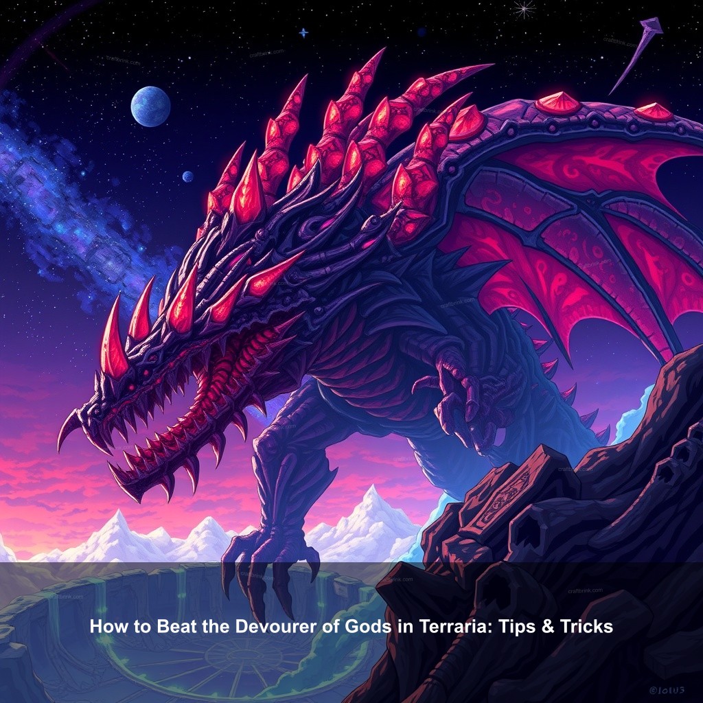 How to Beat the Devourer of Gods in Terraria: Tips & Tricks