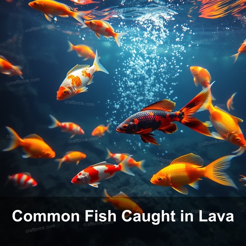 Common Fish Caught in Lava