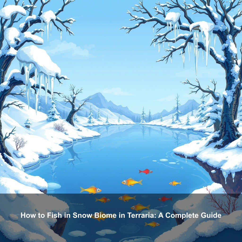 How to Fish in Snow Biome in Terraria: A Complete Guide