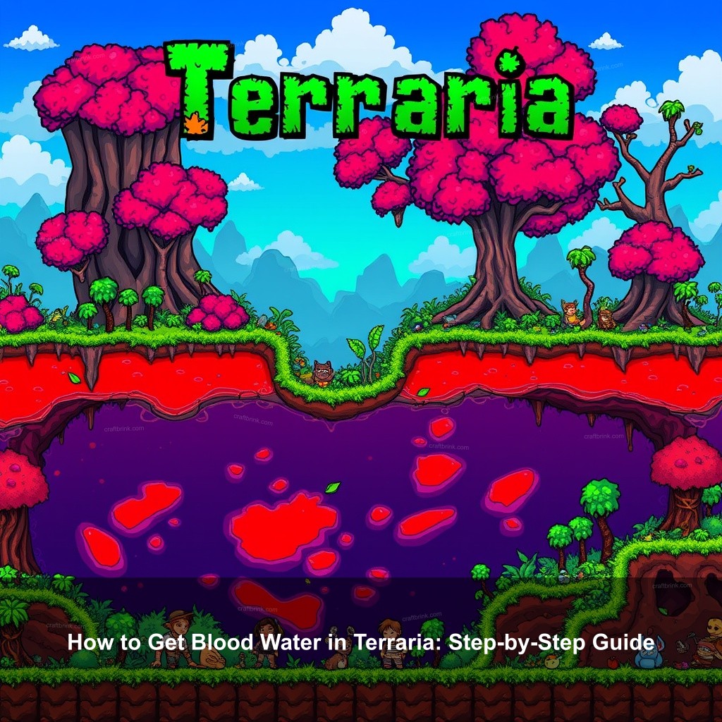 How to Get Blood Water in Terraria: Step-by-Step Guide