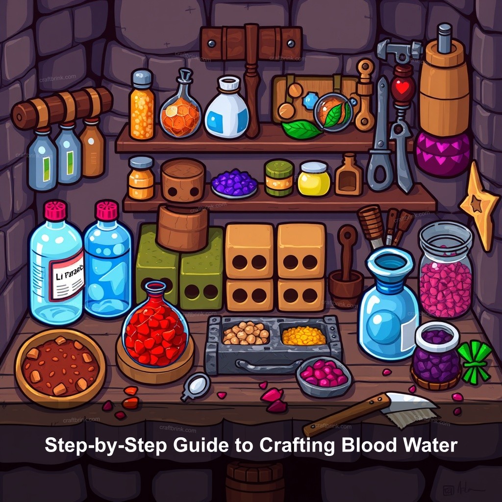 Step-by-Step Guide to Crafting Blood Water