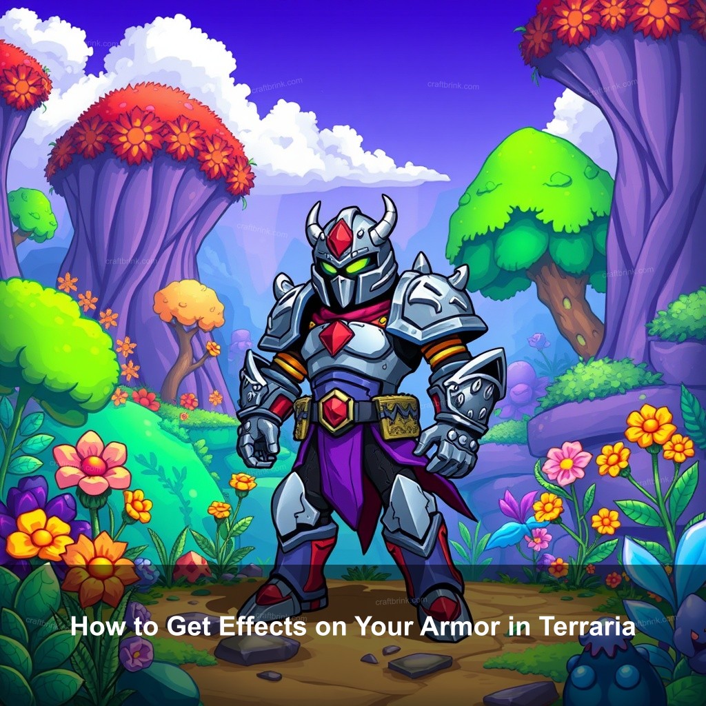 How to Get Effects on Your Armor in Terraria