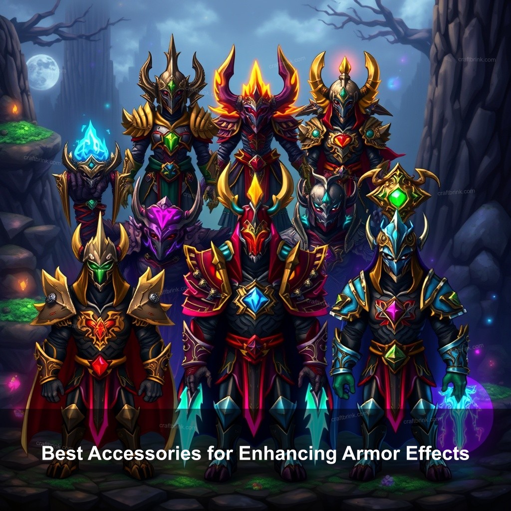 Best Accessories for Enhancing Armor Effects