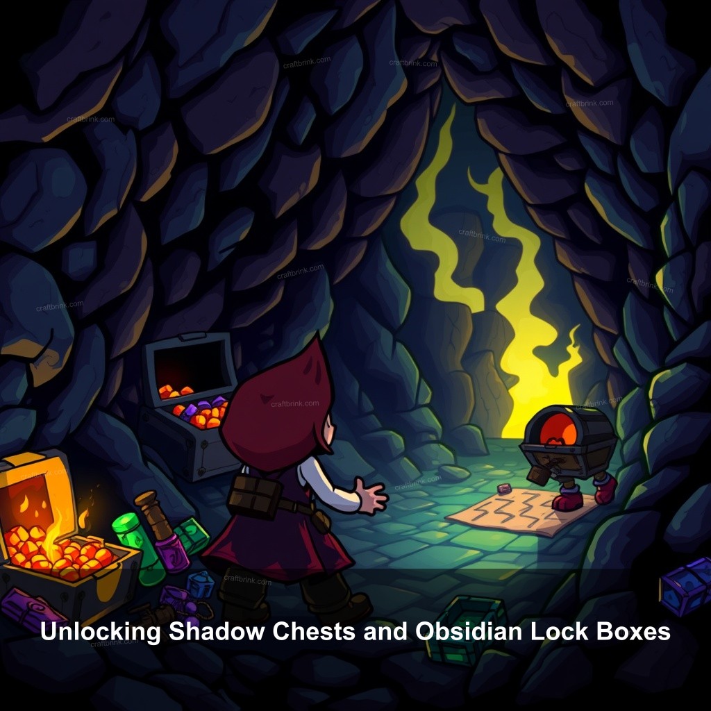 Unlocking Shadow Chests and Obsidian Lock Boxes