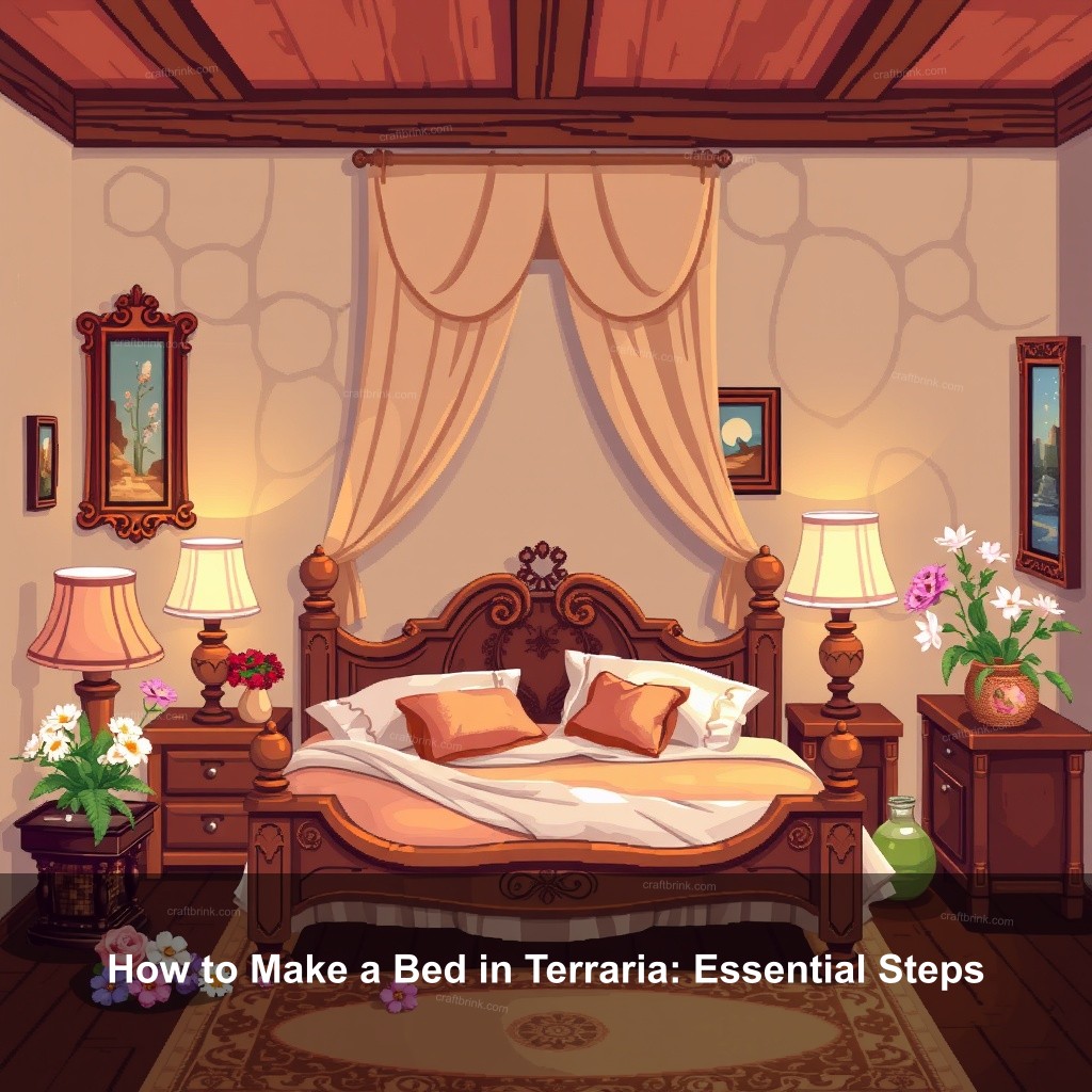 How to Make a Bed in Terraria: Essential Steps