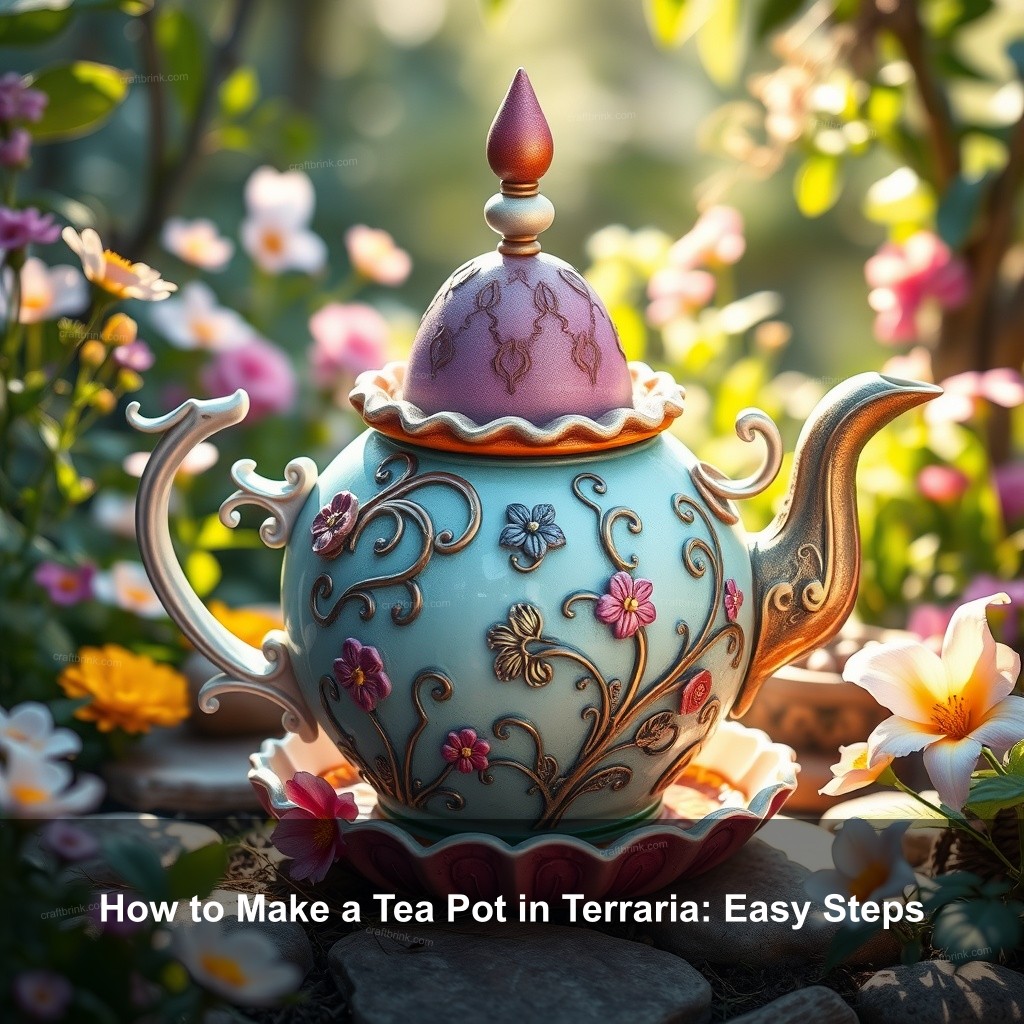 How to Make a Tea Pot in Terraria: Easy Steps