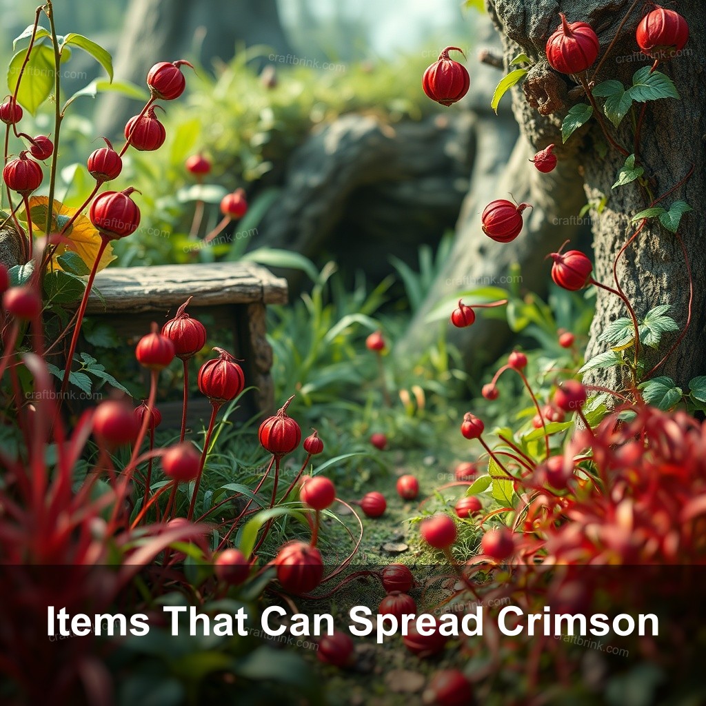 Items That Can Spread Crimson